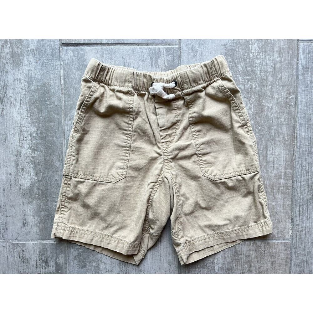 GAP Kids Boy Toddler Drawstring Elastic Short Easy On Khaki Casual School 4T 4